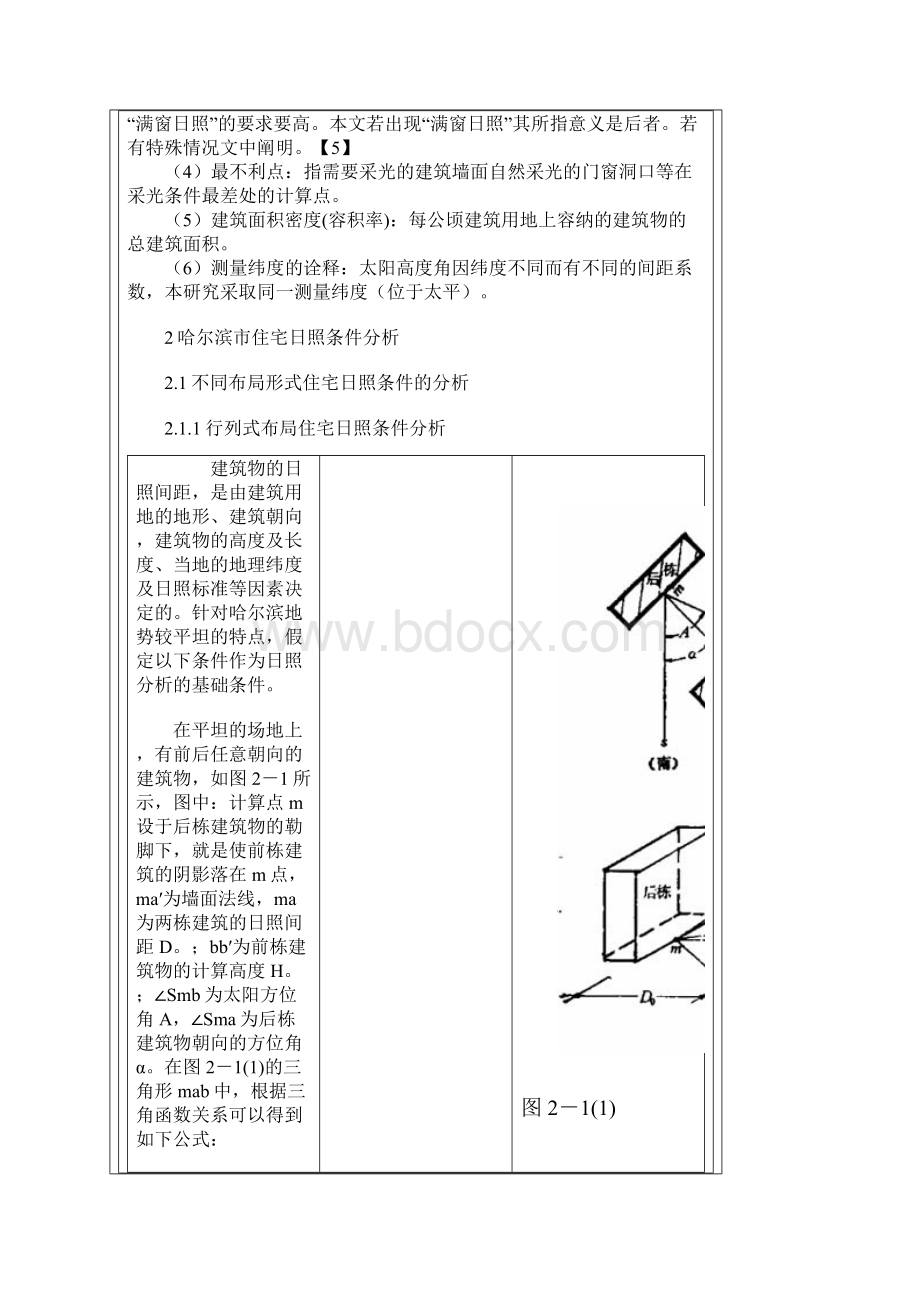 哈尔滨日照间距的计算相关文档.docx_第2页