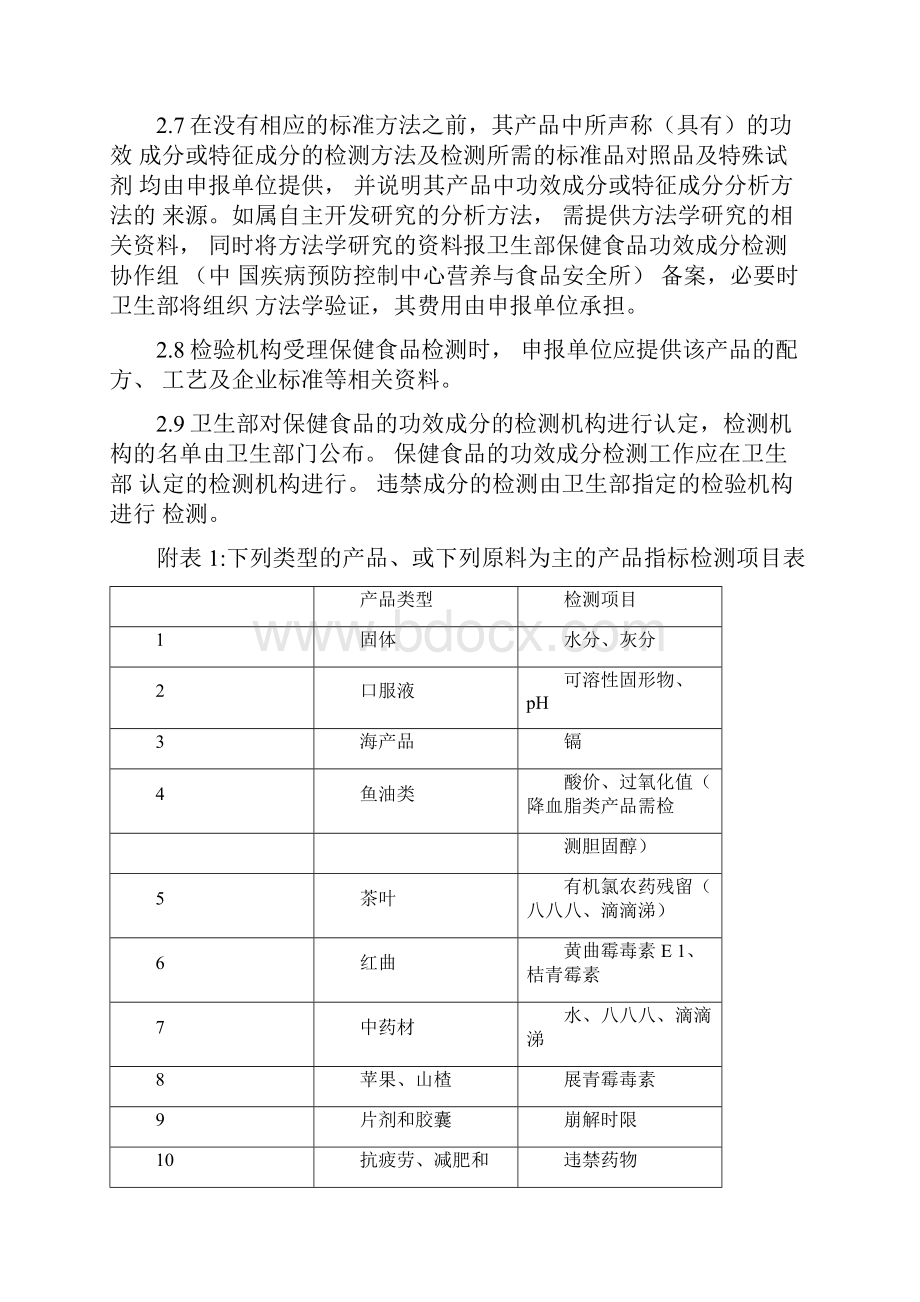 保健食品功效成分及卫生指标检验规范.docx_第2页