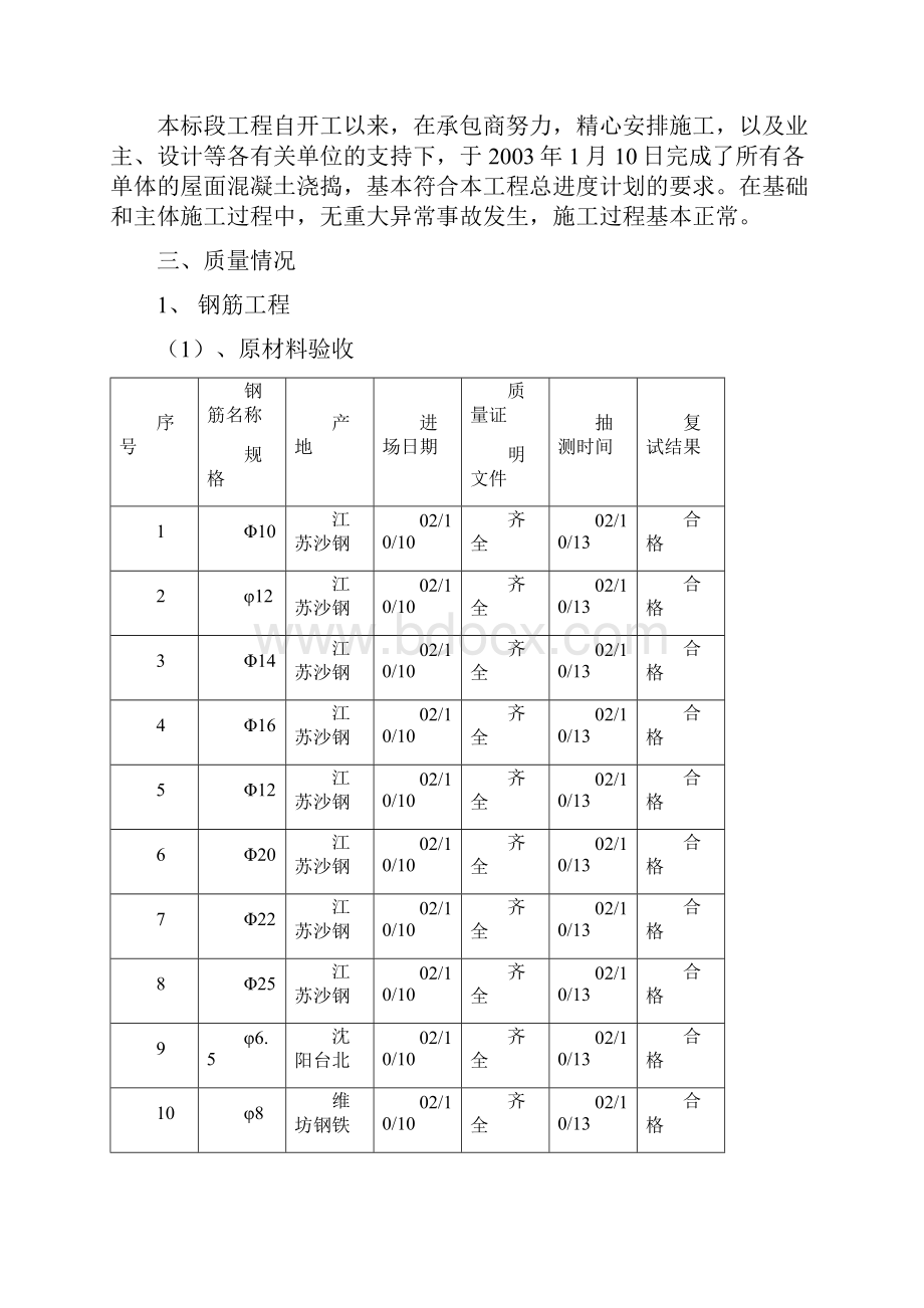 Ⅲ标段主体质量评估报告.docx_第2页