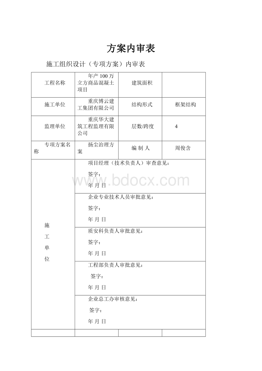 方案内审表.docx_第1页