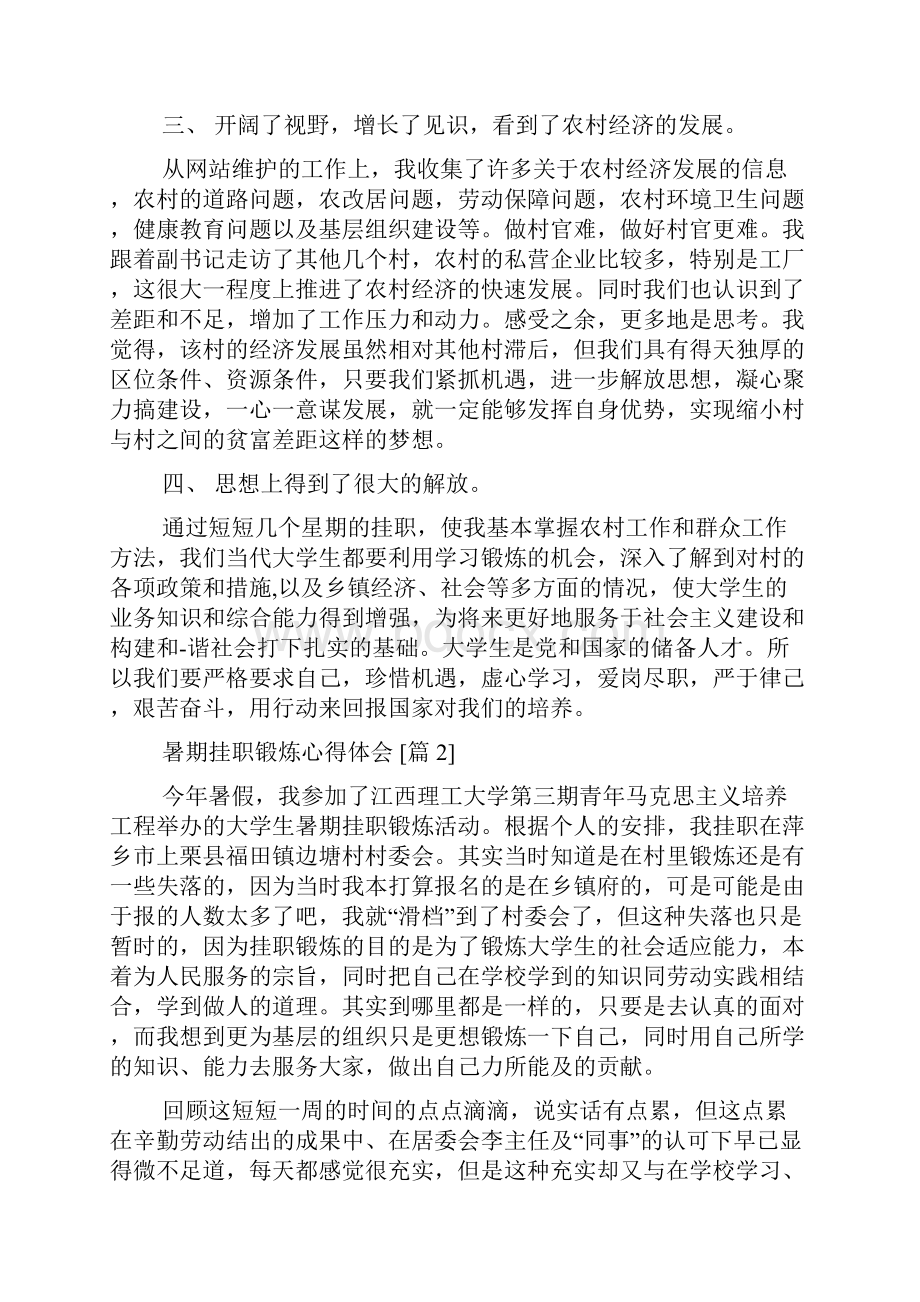 暑期挂职锻炼心得体会.docx_第2页