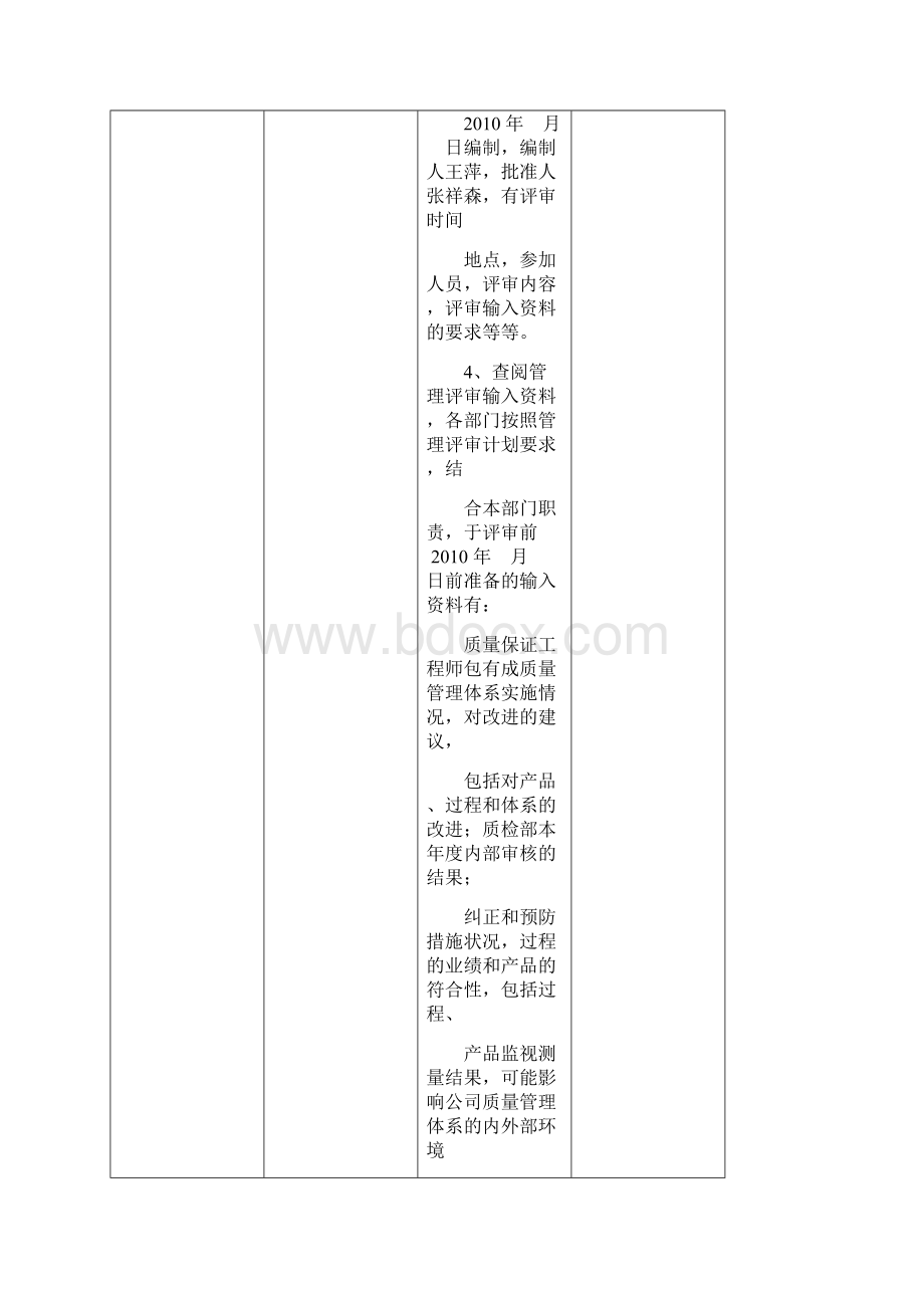 内部审核检查表模板.docx_第2页