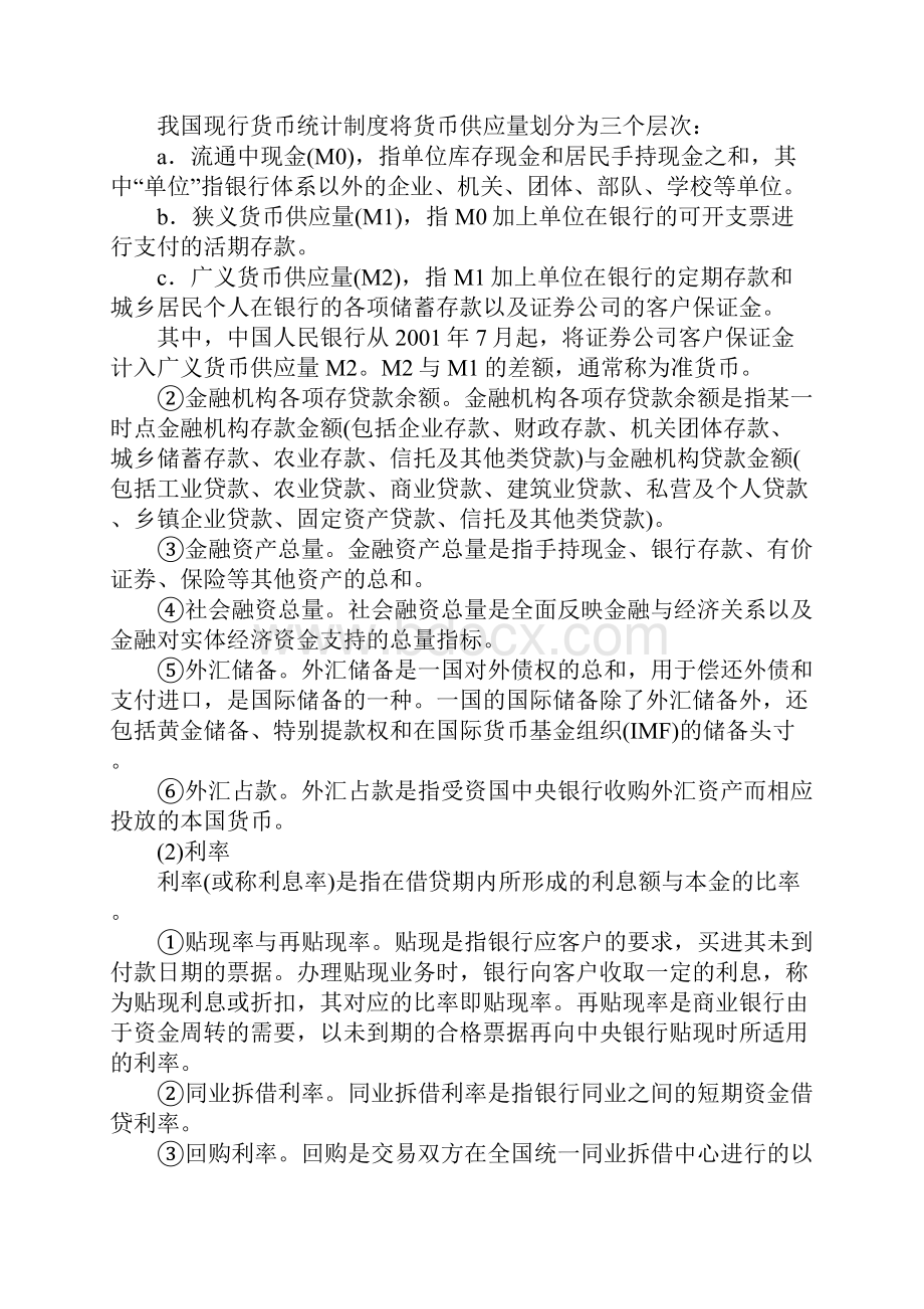 证券投资分析考点速记第三章 宏观经济分析.docx_第3页