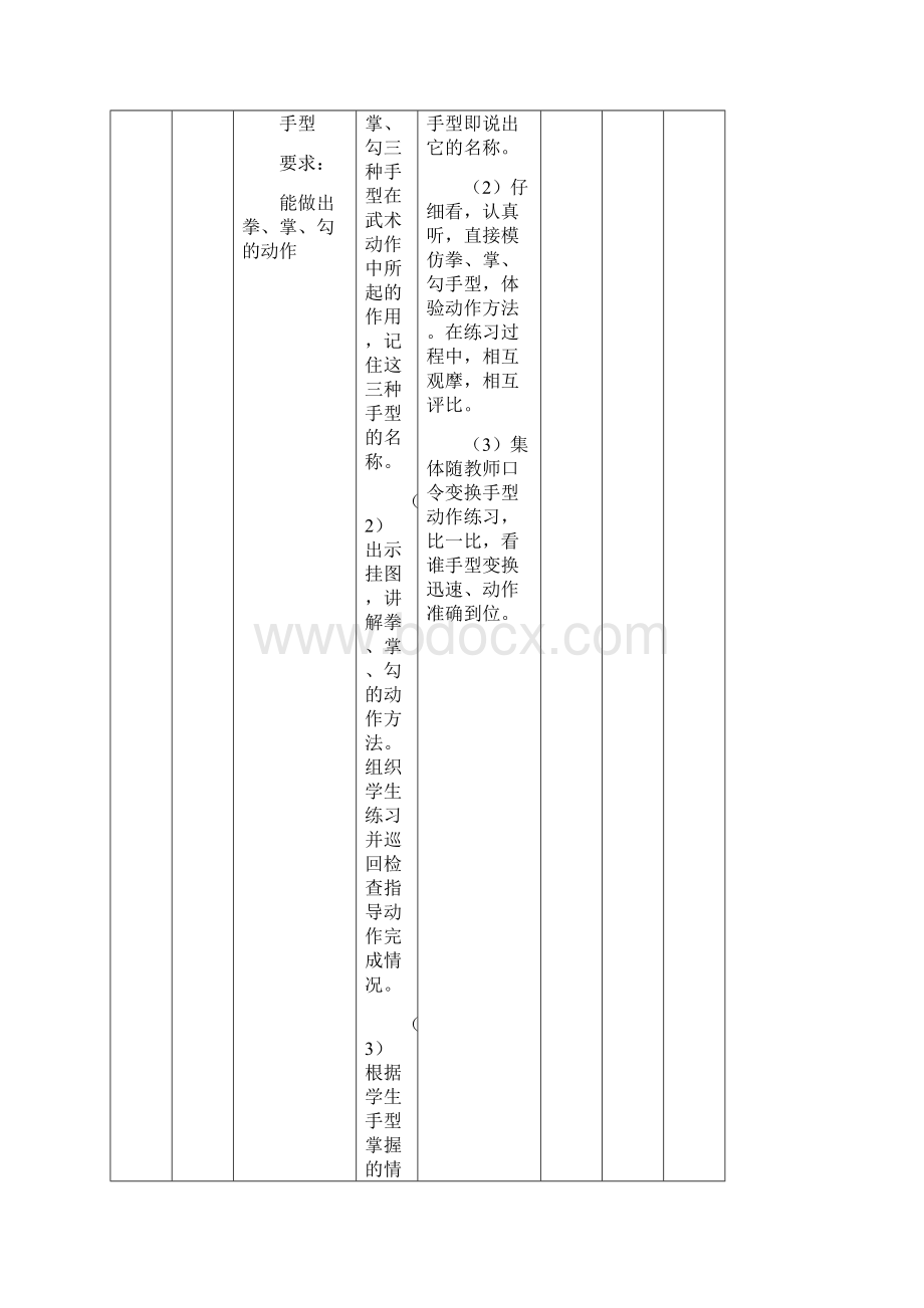 小学四年级下册体育教案.docx_第3页