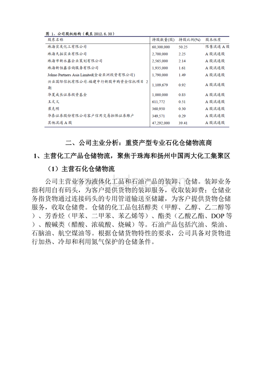 石化仓储物流行业分析报告.docx_第2页