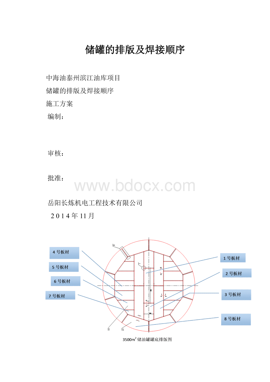 储罐的排版及焊接顺序.docx