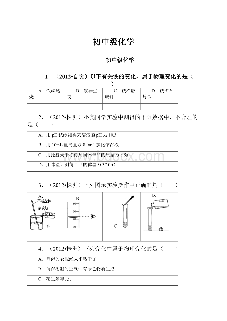 初中级化学.docx_第1页