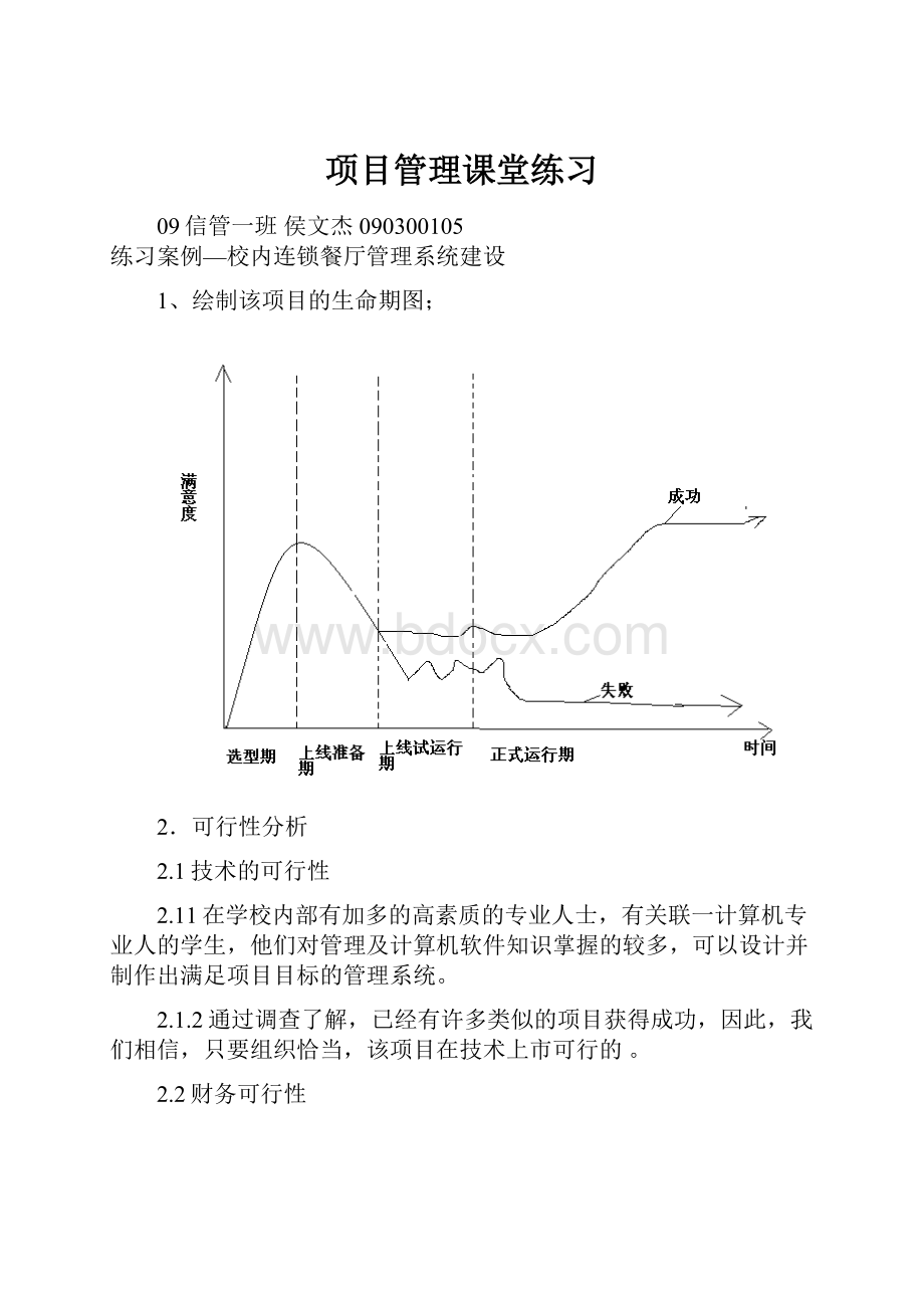 项目管理课堂练习.docx_第1页