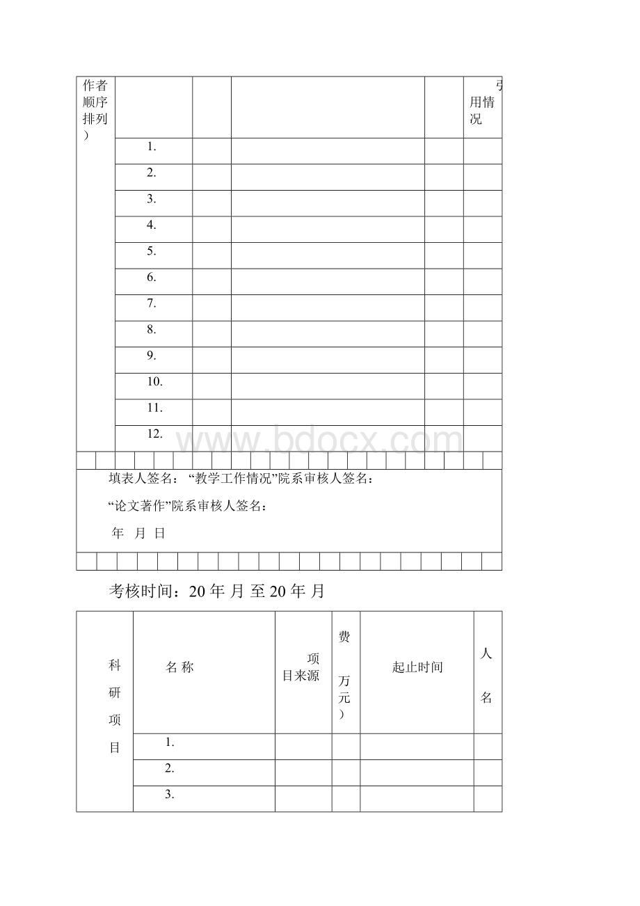 中山大学教师聘期考核表.docx_第2页