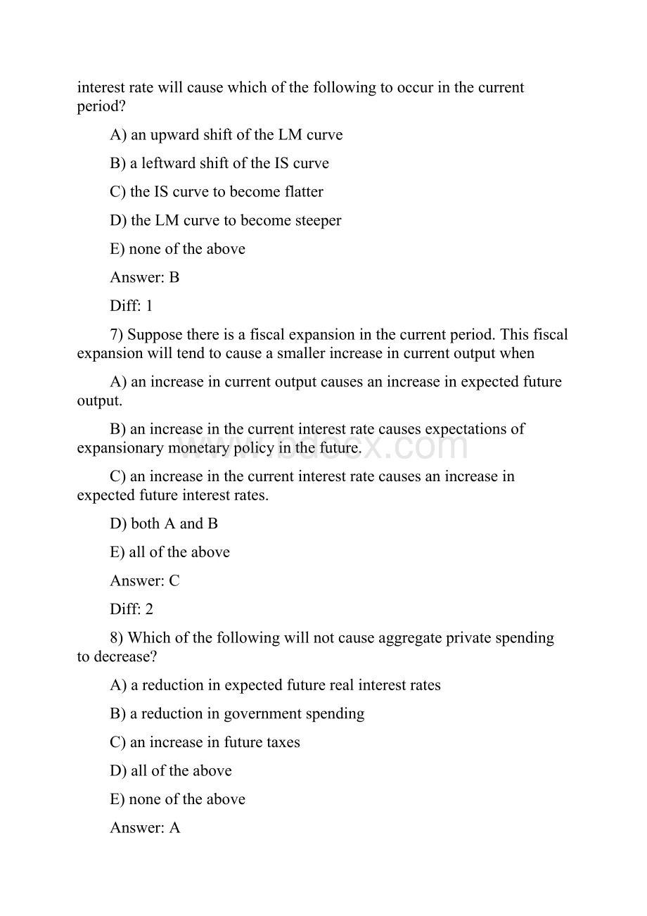 布兰查德宏观经济学第七版第7版英文版chapter16.docx_第3页