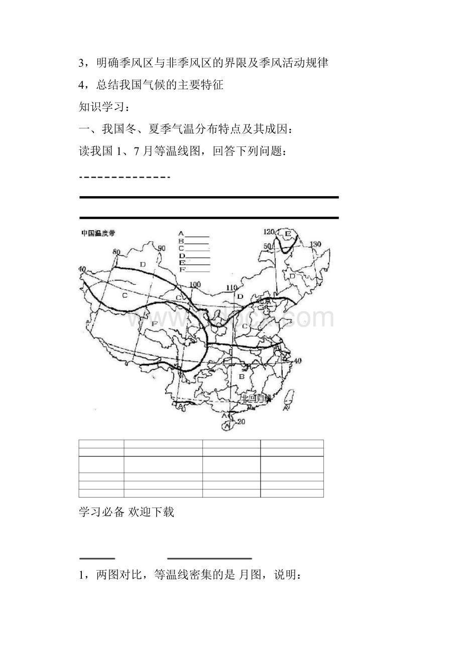 中国气候专题复习.docx_第3页