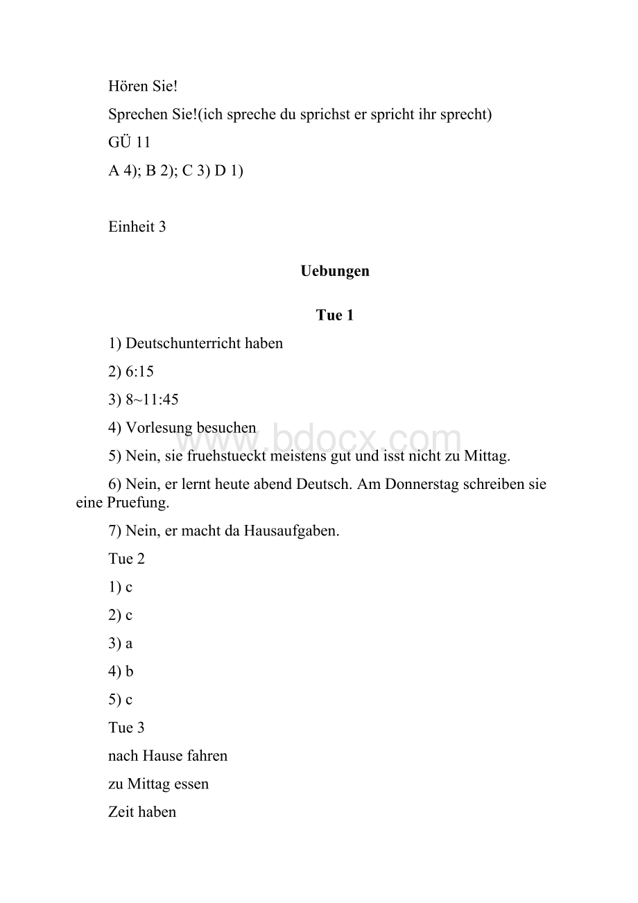 《大学德语》第一册练习答案.docx_第3页