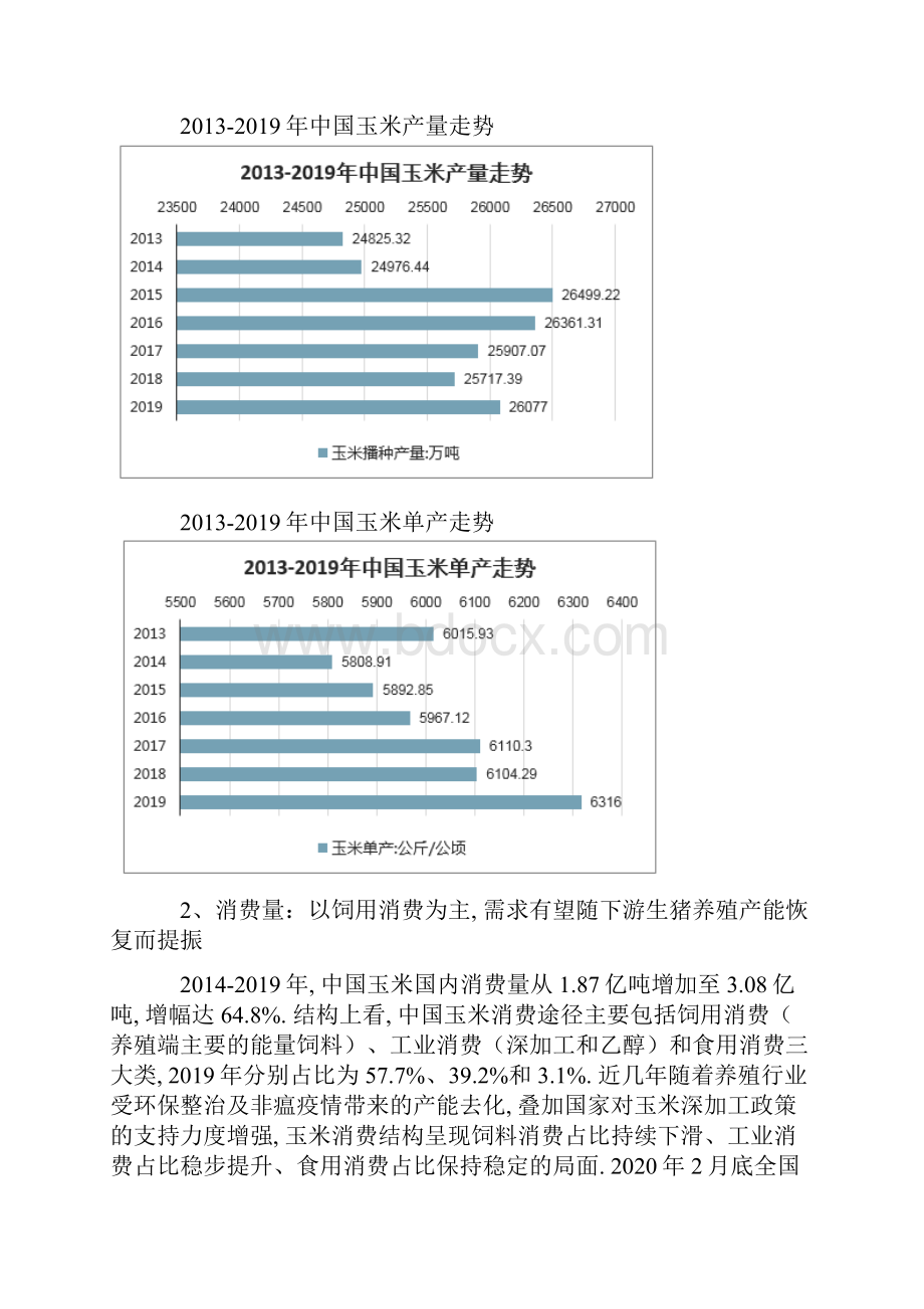 玉米产消量供需平衡情况及市场演变进程分析.docx_第2页