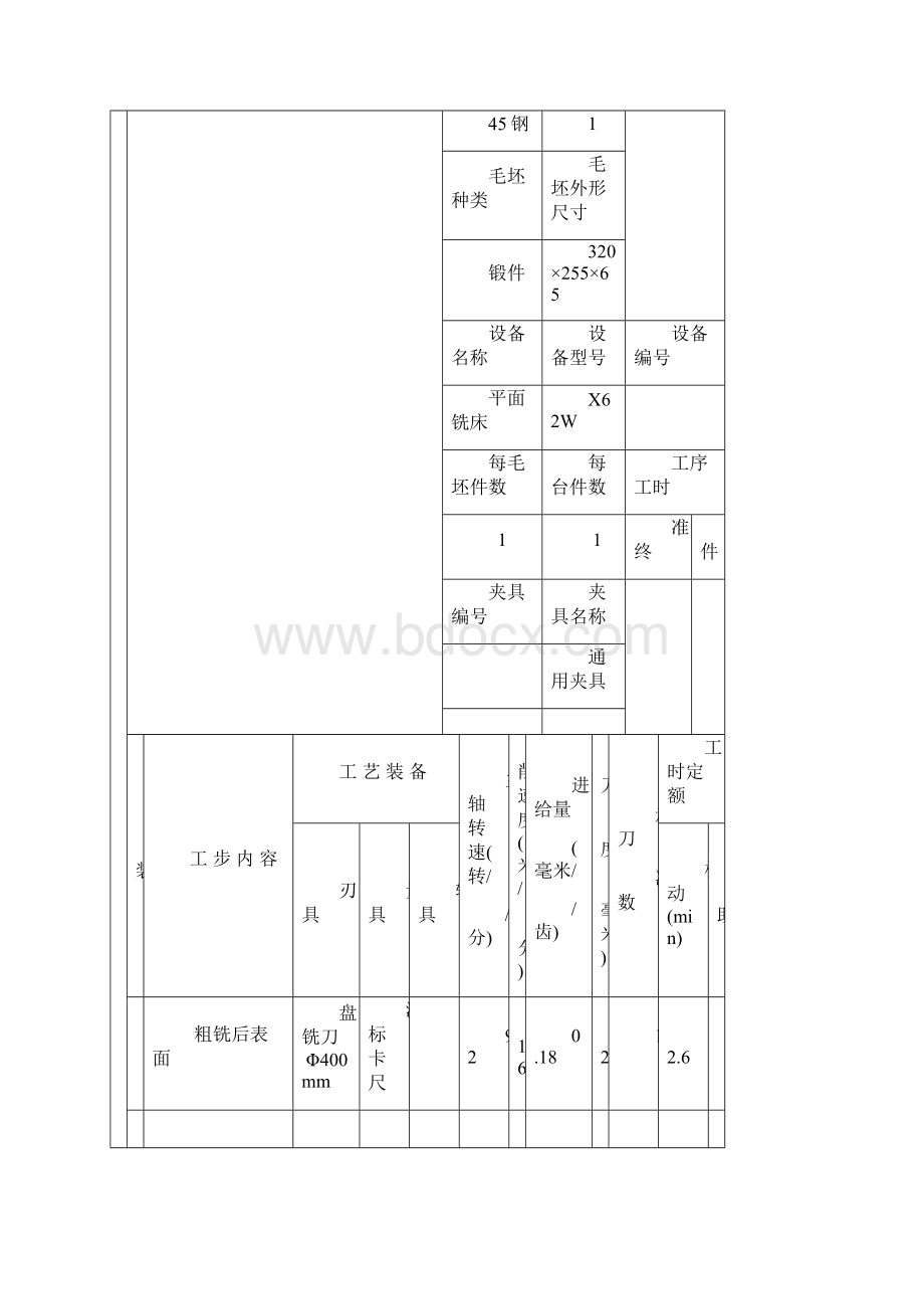 模具零件加工工序卡片大全.docx_第2页