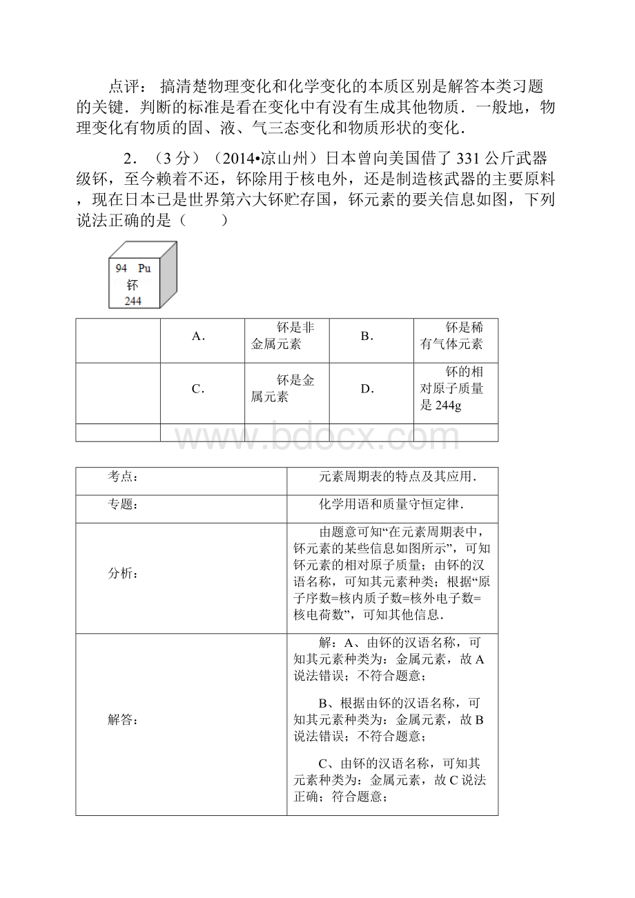 凉山州中考化学试题及答案解析版.docx_第2页