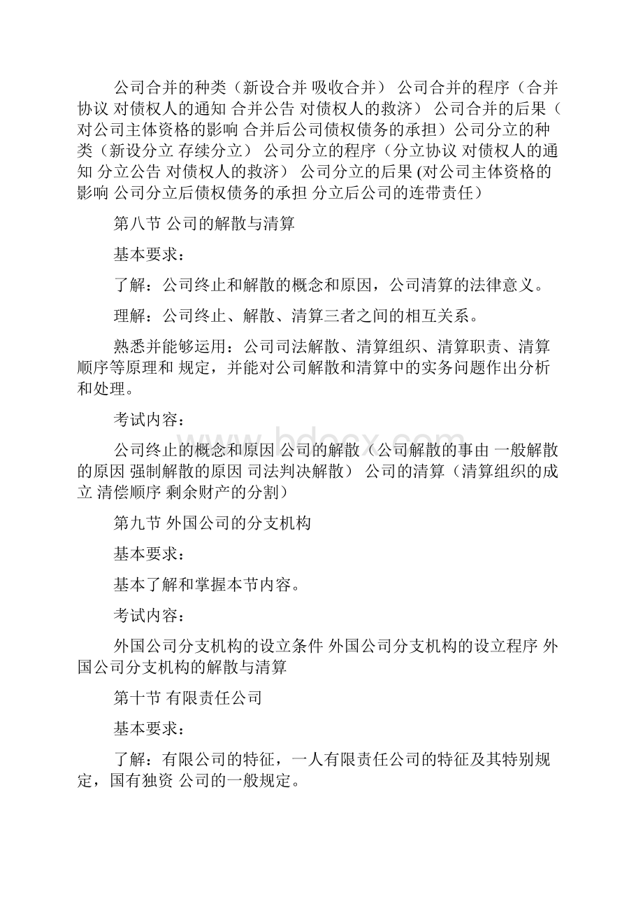 国家司法考试大纲商法.docx_第3页