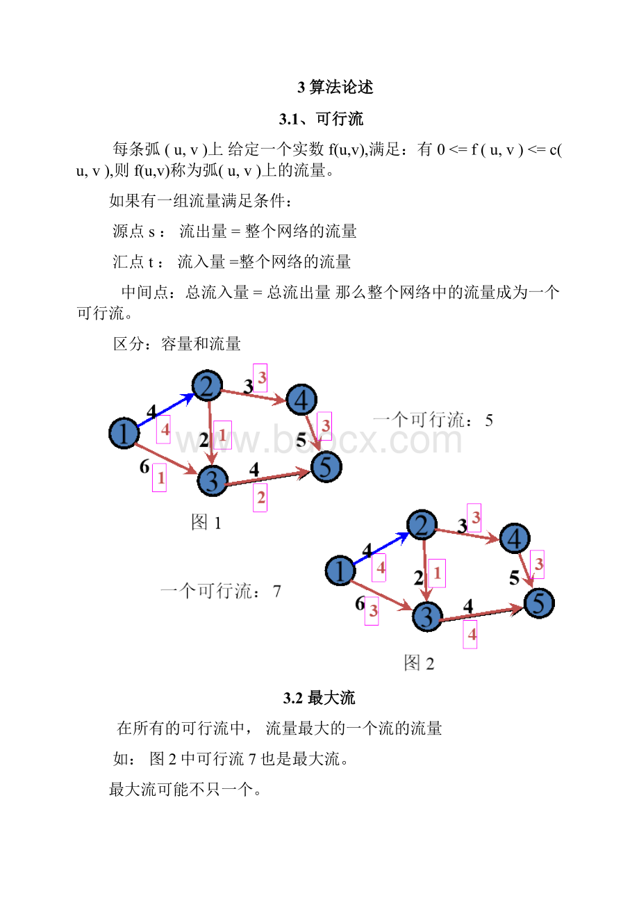 算法分析与设计最大流问题.docx_第3页