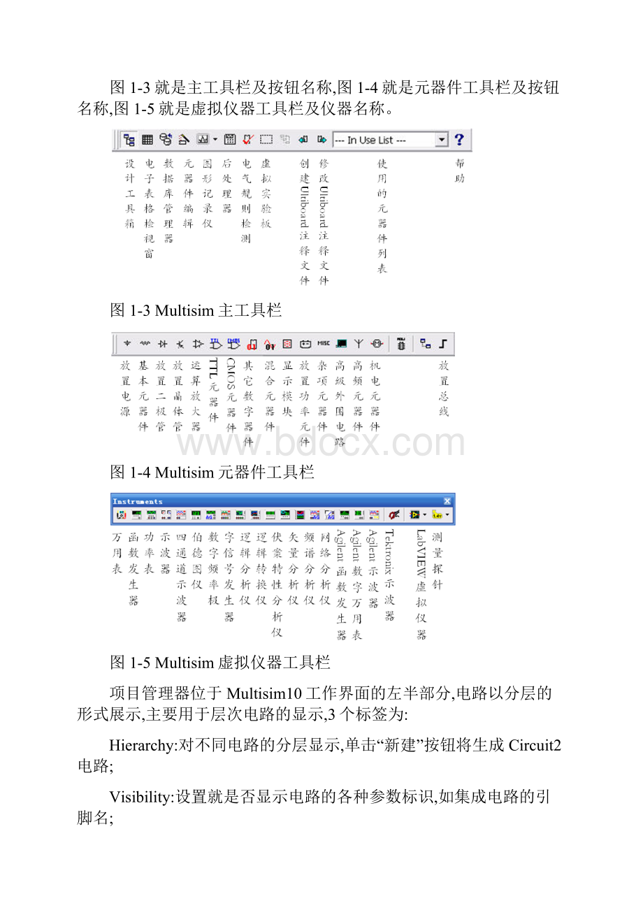 模电实验共射放大电路Multisim仿真.docx_第3页