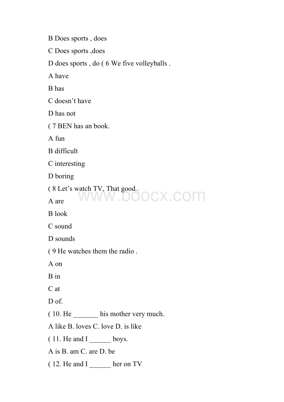 学年七年级英语寒假作业5教程.docx_第2页