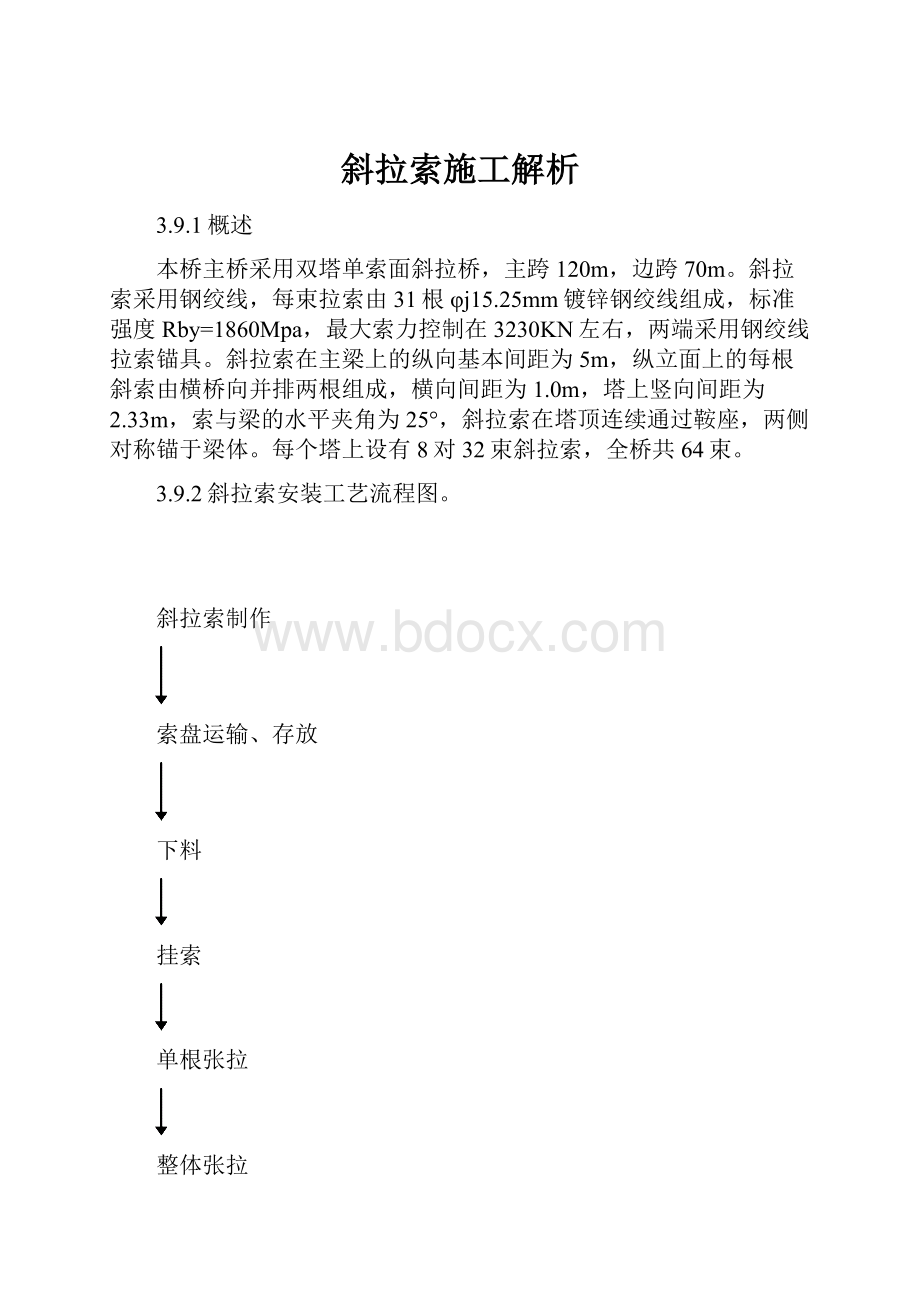 斜拉索施工解析.docx_第1页