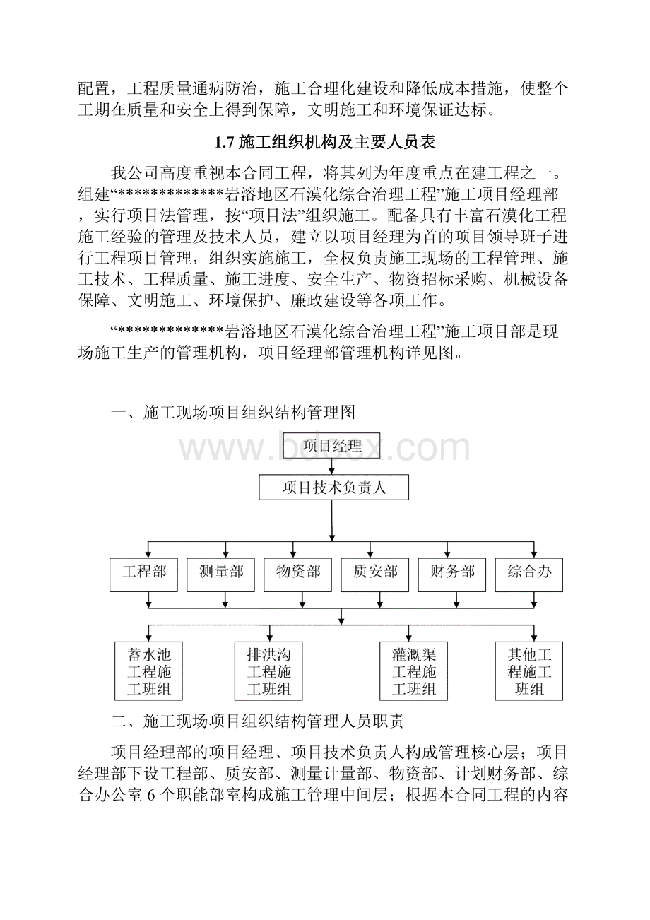 石漠化工程施工组织设计.docx_第3页