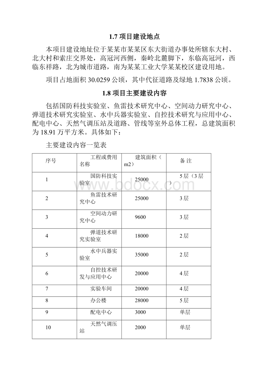 工业大学国防科技实验室建设工程可行性研究报告.docx_第3页