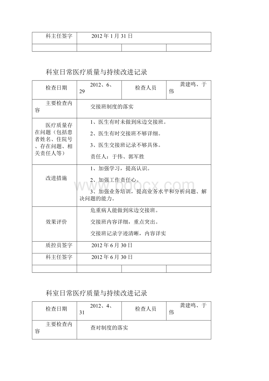 医疗质量管理记录.docx_第3页