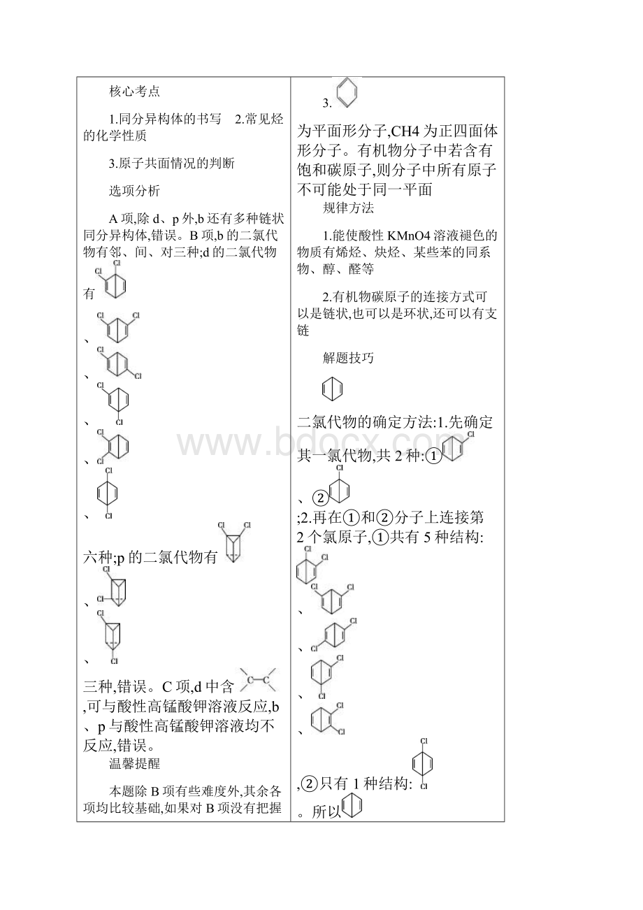 专题十九 高中有机化学 烃.docx_第2页