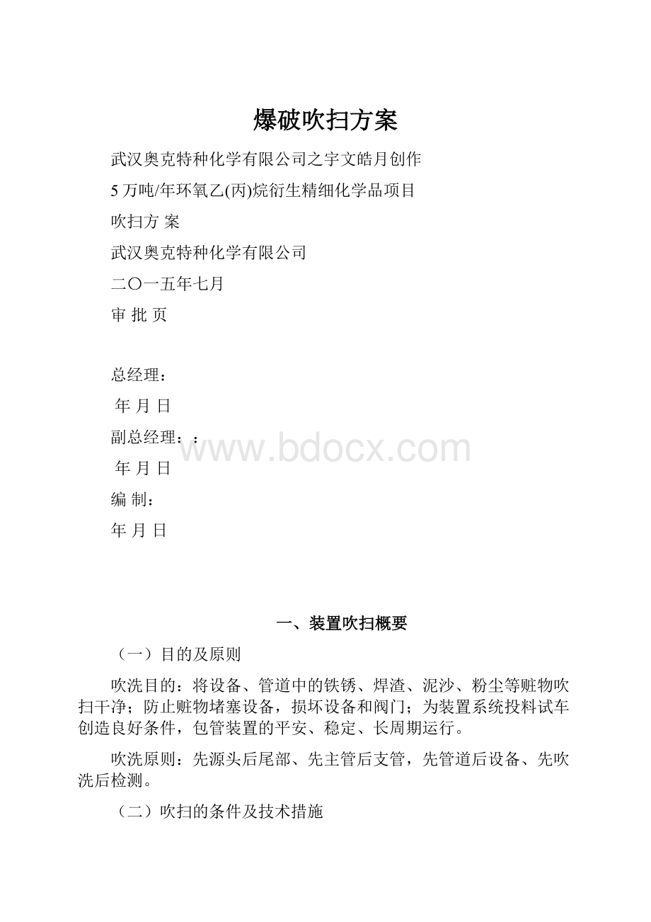 爆破吹扫方案.docx_第1页