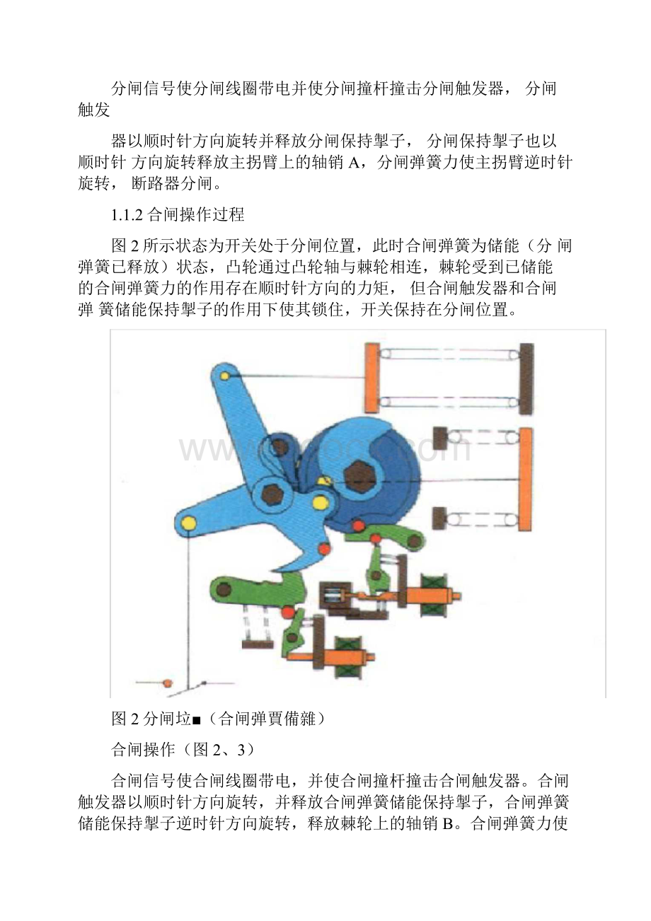 开关弹簧操纵机构.docx_第3页