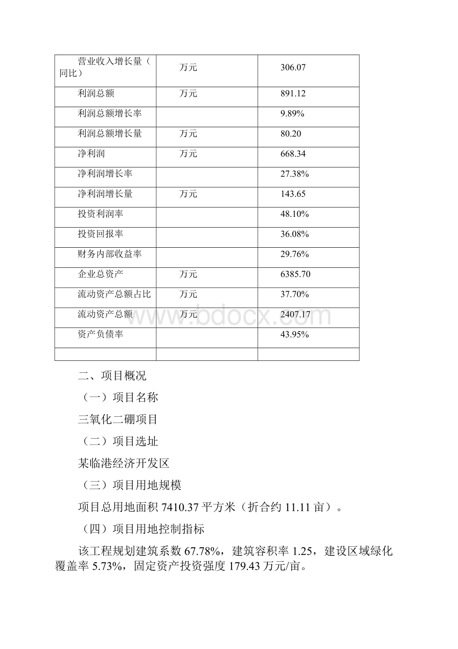 三氧化二硼项目可行性研究报告.docx_第3页