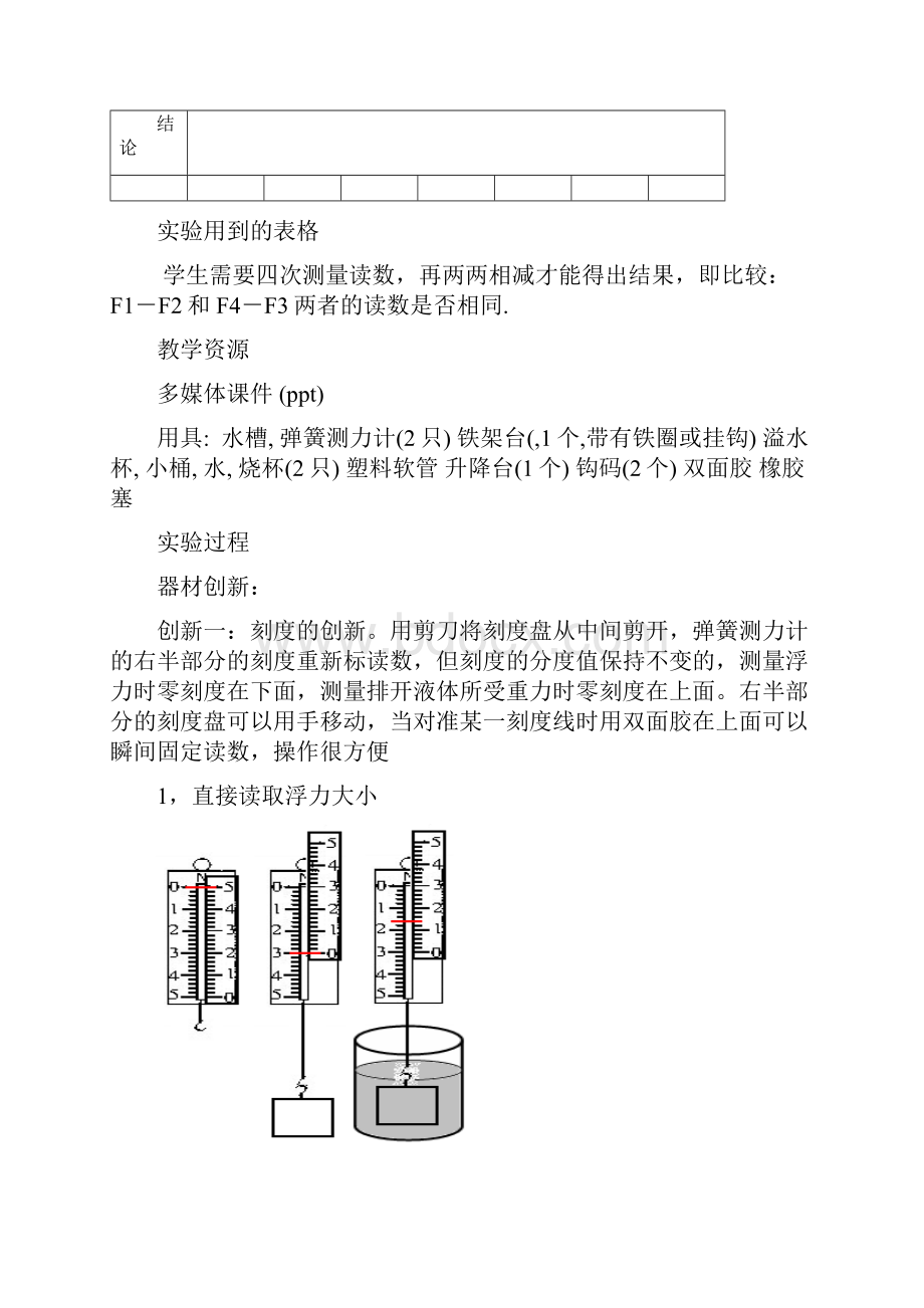 阿基米德原理实验改进创新刻度和改进.docx_第3页