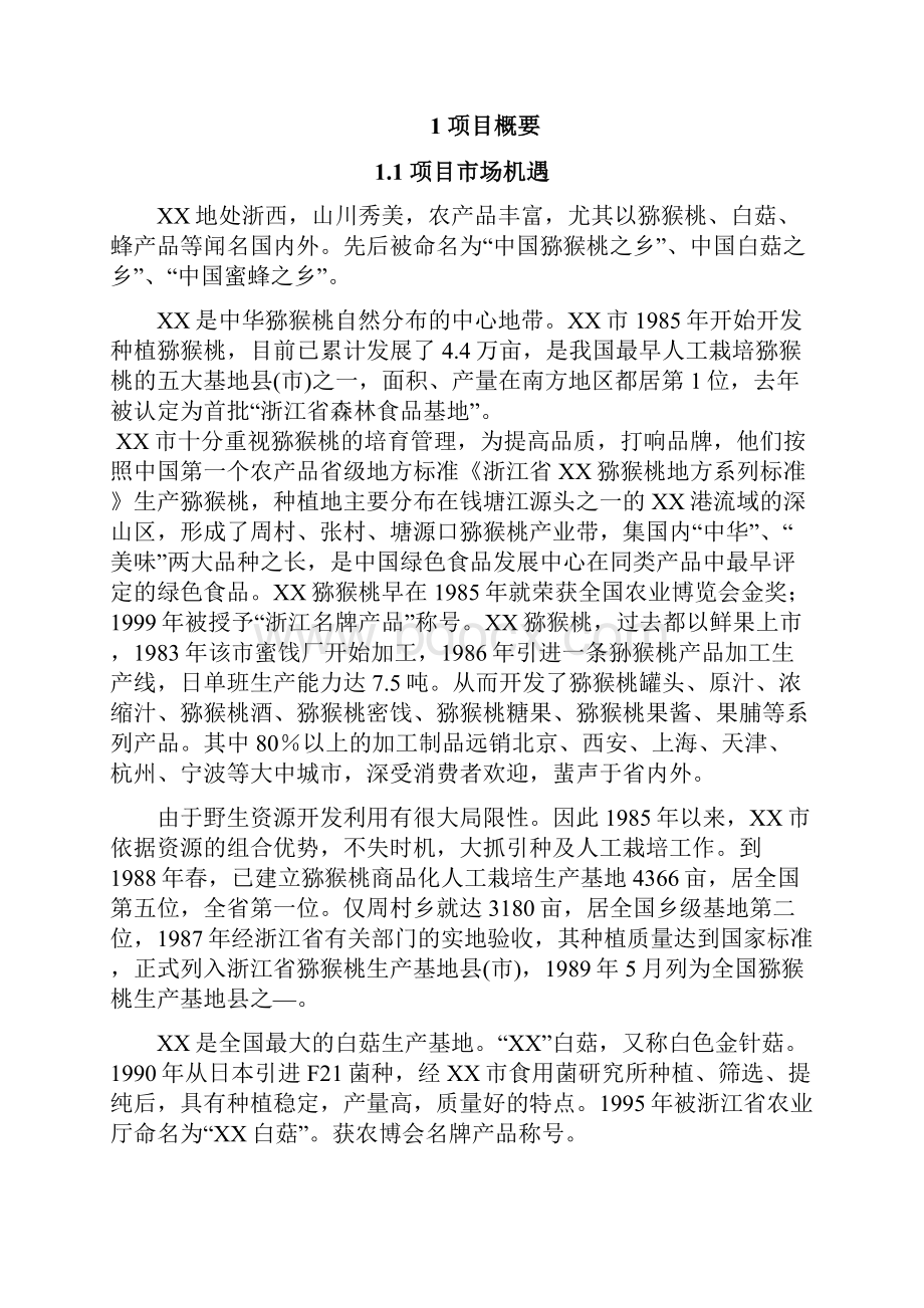 互联网+XX特色农产品电子商务应用创业计划书.docx_第3页