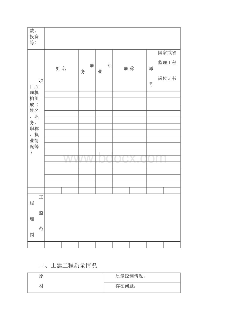 工程质量评估报告记录范本.docx_第3页