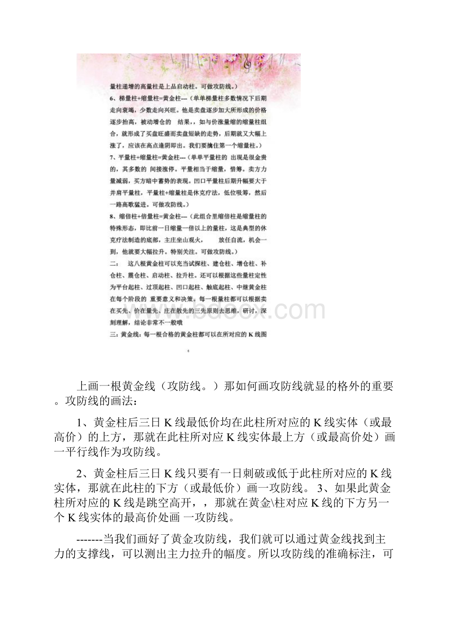 《量柱擒涨停》之精华珍藏版包含擒涨停选股软件公式.docx_第3页