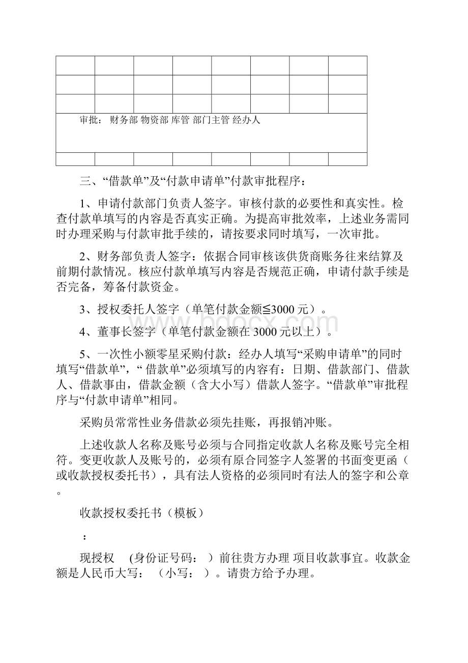 物资采购与进出库流程采购作业管理办法与仓库管理规范.docx_第3页