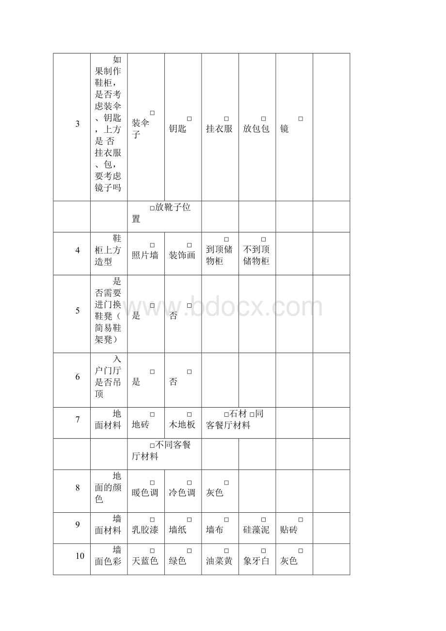 装修客户需求表.docx_第2页