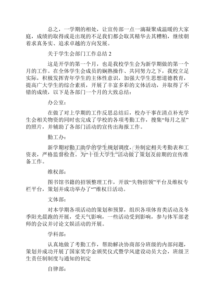 关于学生会部门工作总结.docx_第3页