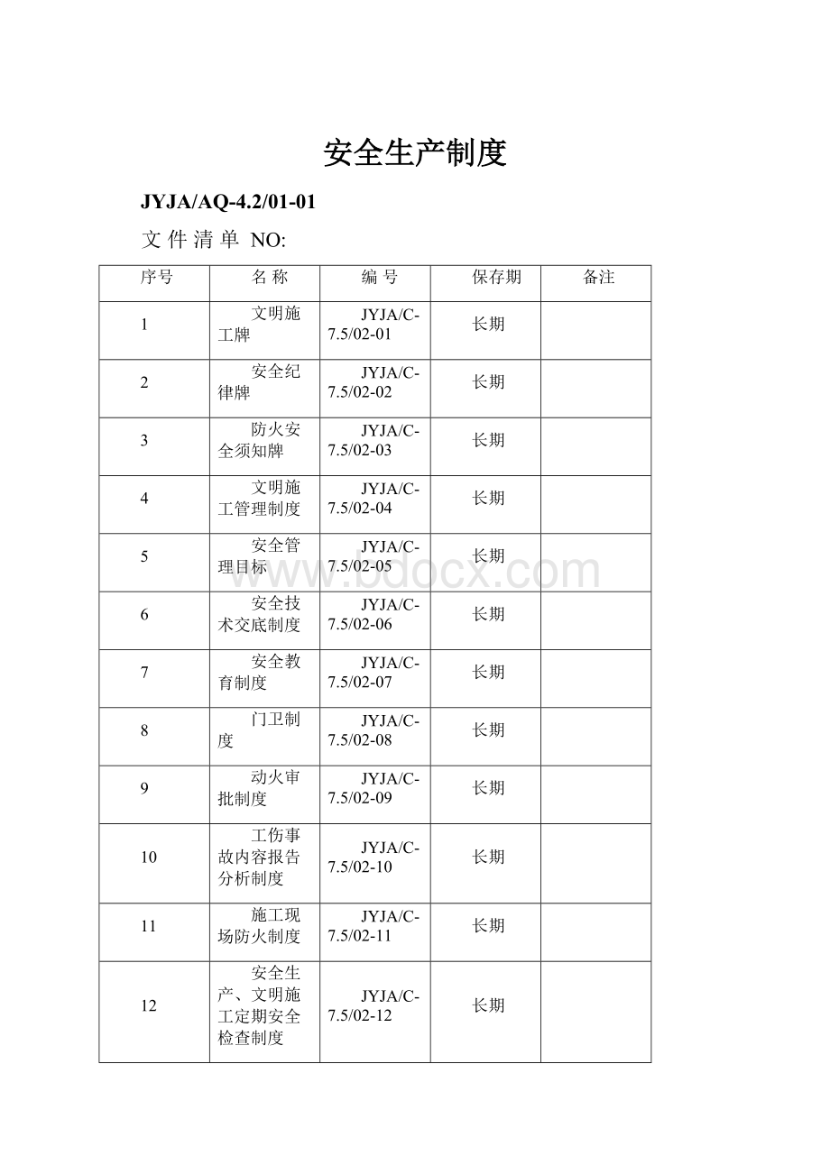 安全生产制度.docx