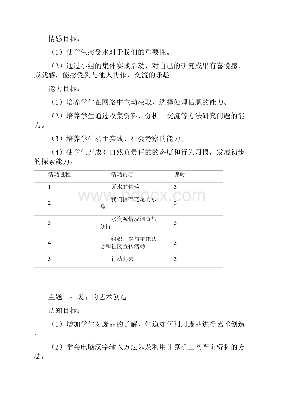 三四五六年级综合实践活动课程计划.docx_第2页