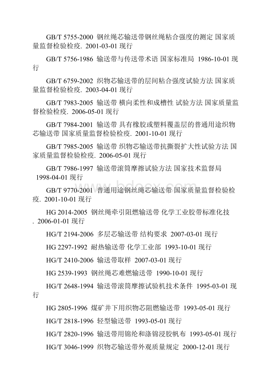 输送带技术标准及相关小知识g.docx_第2页