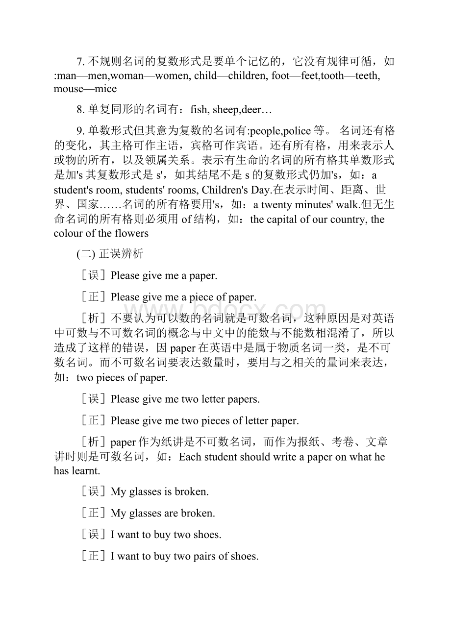 中考英语复习精品资料共172页.docx_第3页