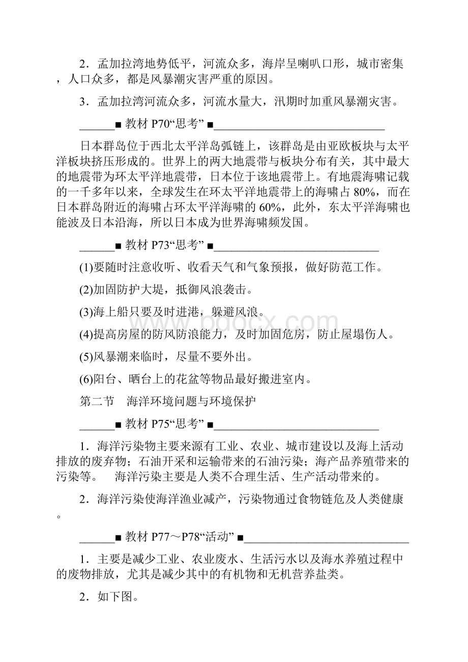 学年高中地理人教版选修2学案第六章 章末整合提升 Word版含答案.docx_第2页