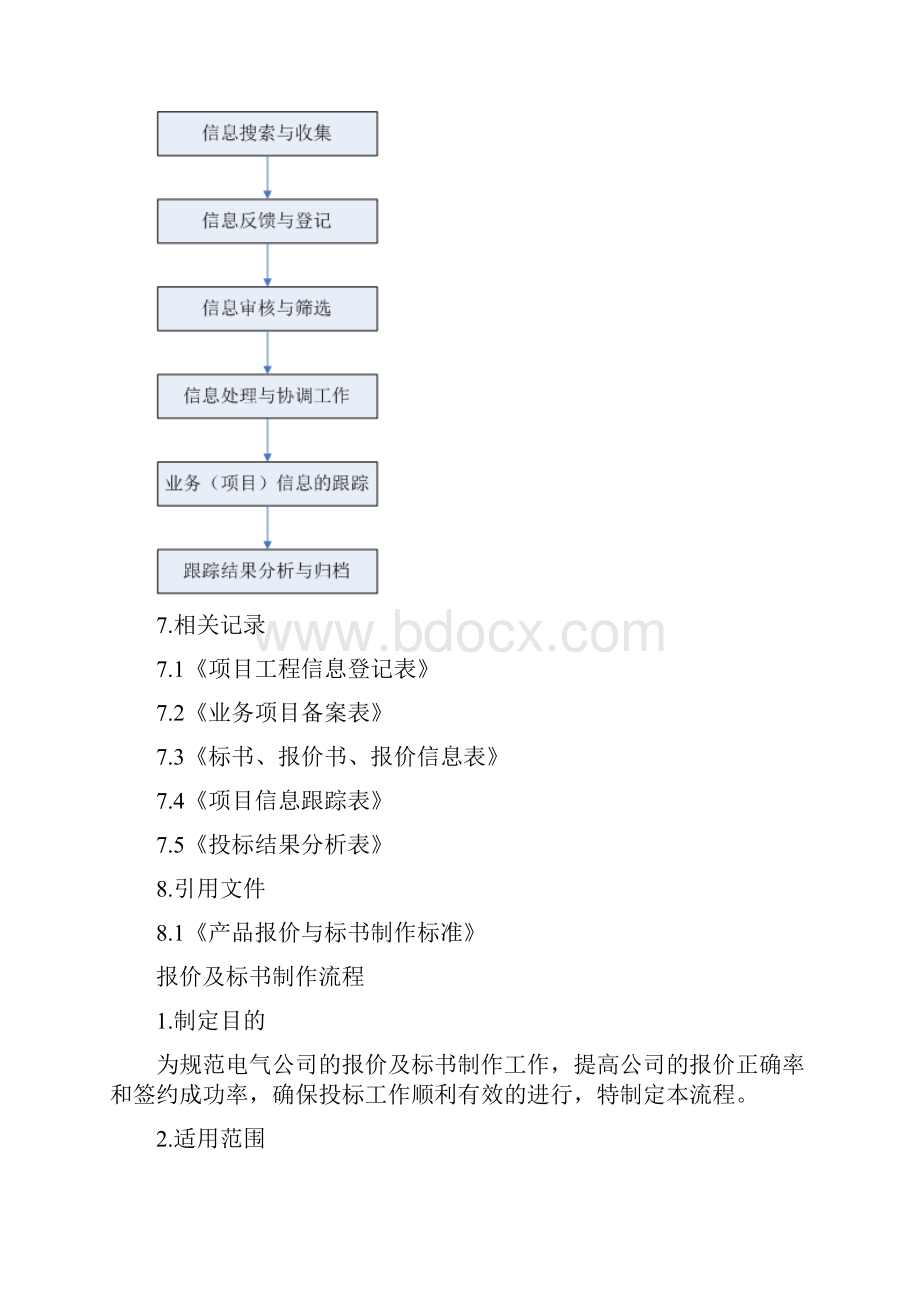 实用参考电气销售业务流程管理及表格.docx_第3页