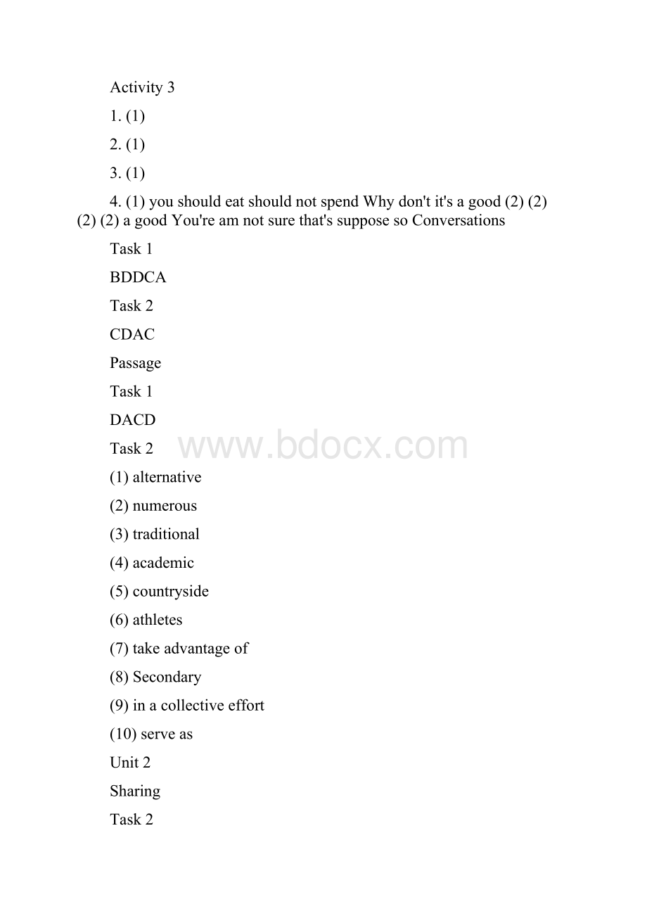 新视野大学英语第三版视听说第二册课后答案.docx_第3页