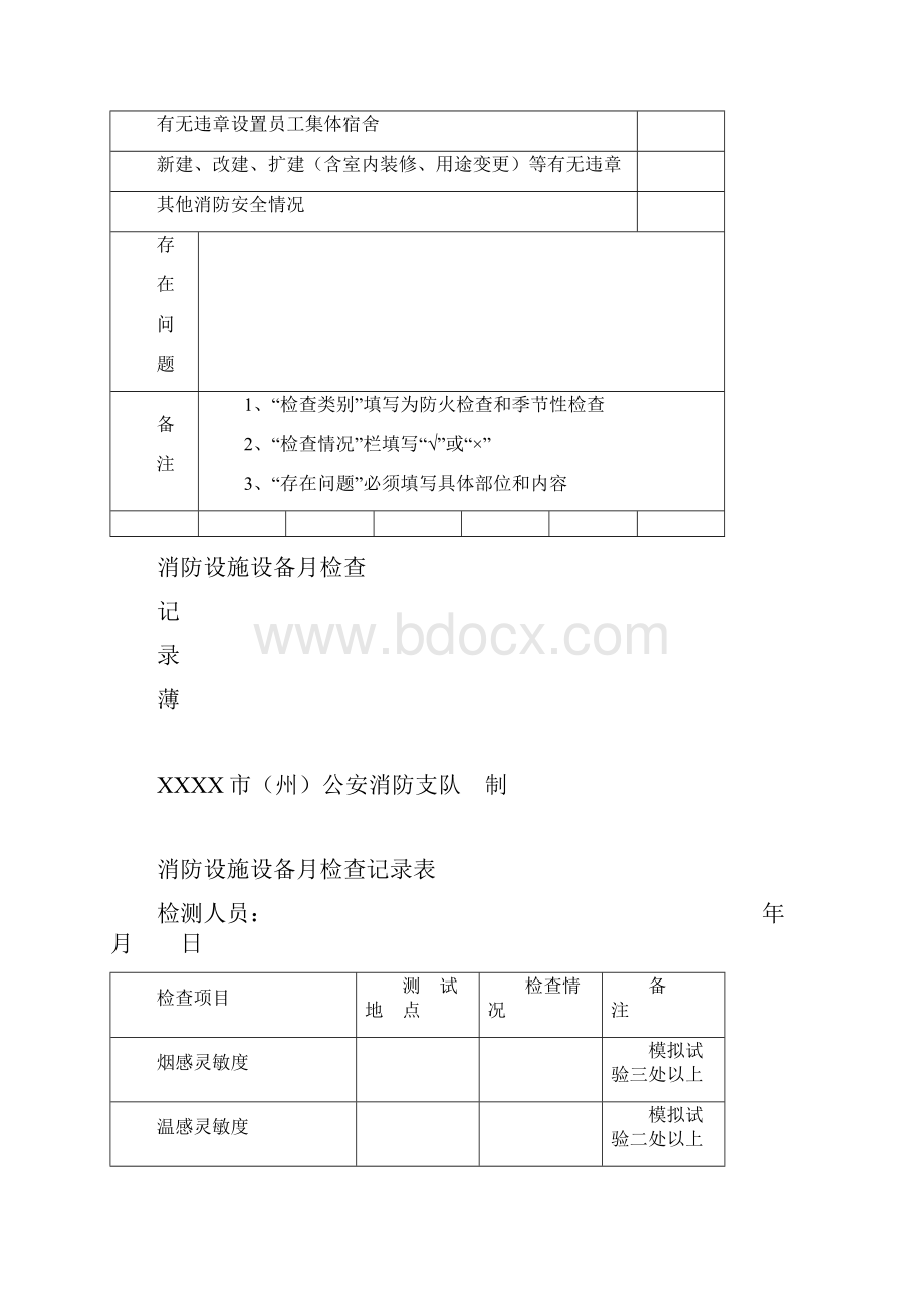 防火检查巡查记录表.docx_第2页