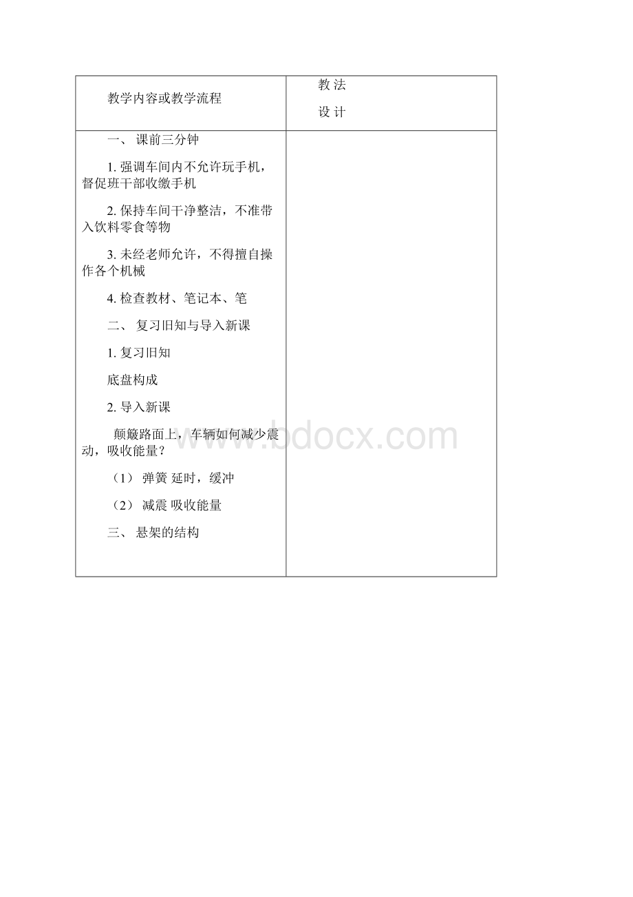 底盘10麦弗逊式悬架的构造及拆装实训.docx_第2页