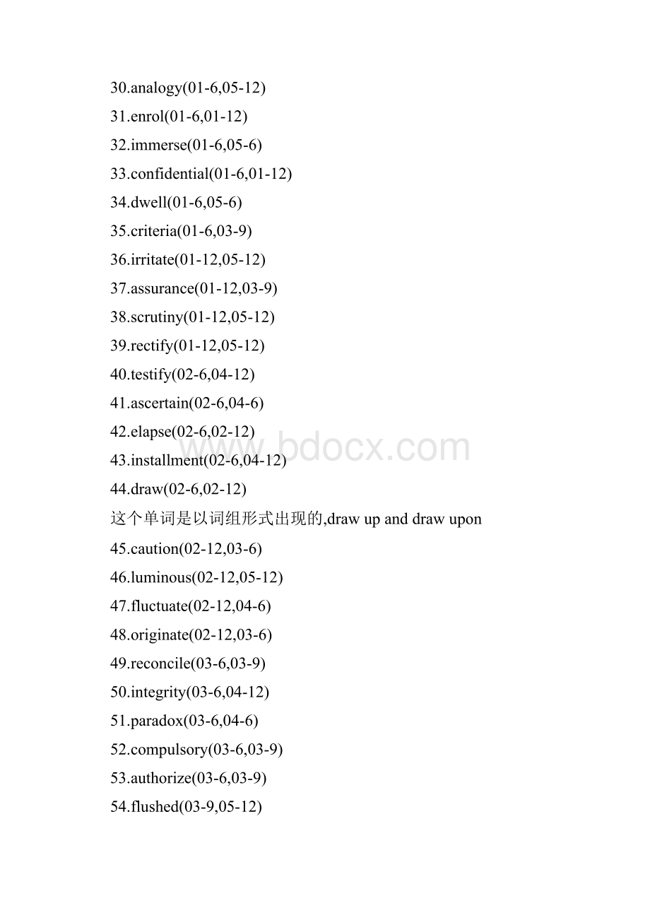 大学英语六级往年重复出现的高频词汇.docx_第3页