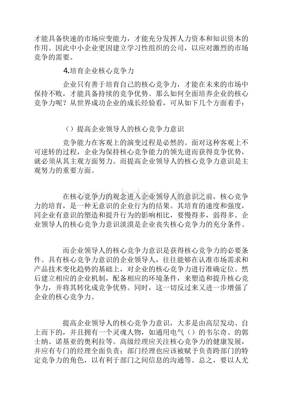 对中小企业获得持续竞争优势的思考二.docx_第3页