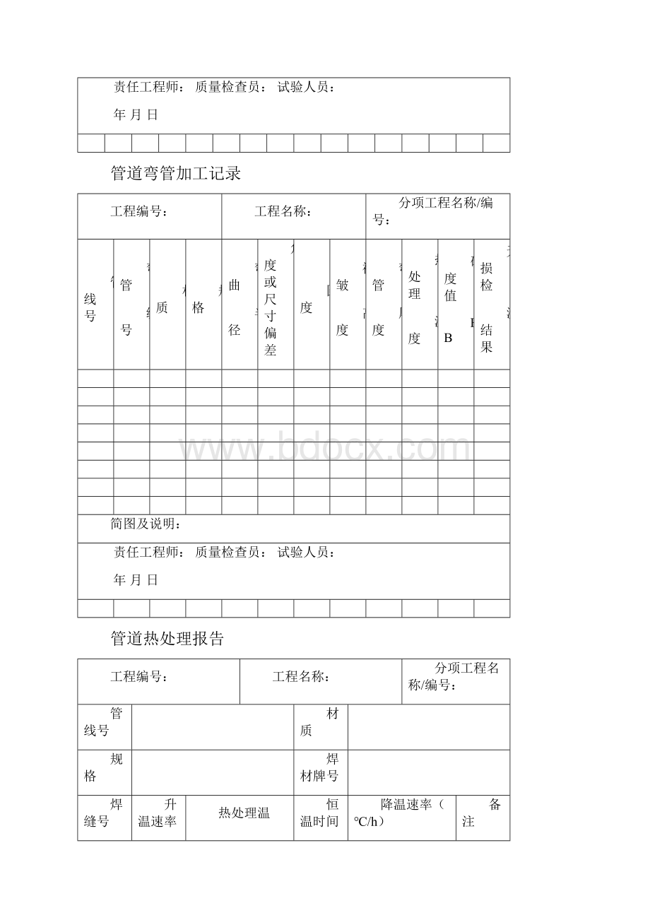 压力管道安装汇总表新GB.docx_第3页